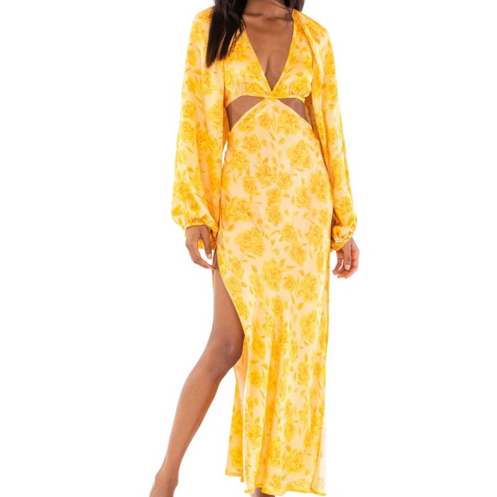 ELECTRO FLORAL SONORA DRESS